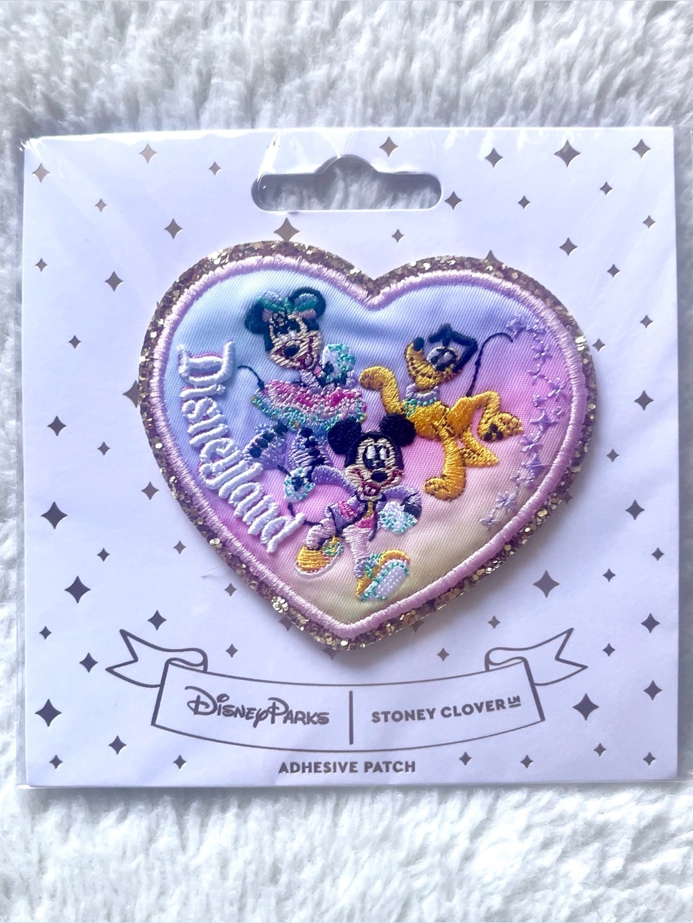 Disney Parks x Stoney Clover Lane Mickey & Friends Heart Adhesive Patch